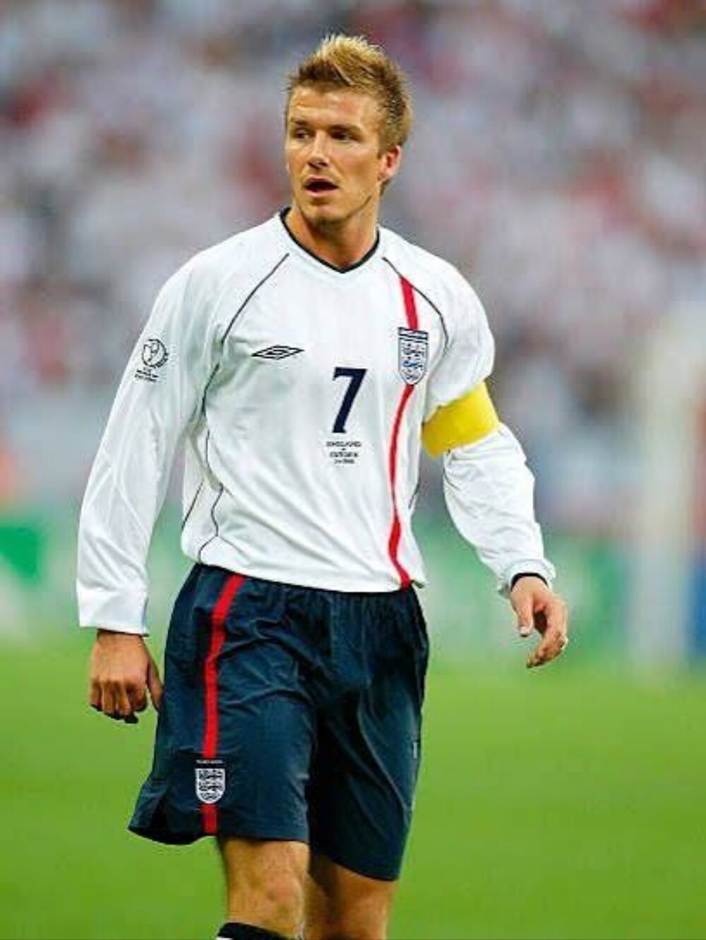 England Beckham #7 Long Sleeve 2002 Jersey XXL 🏴 - Picture 4 of 7